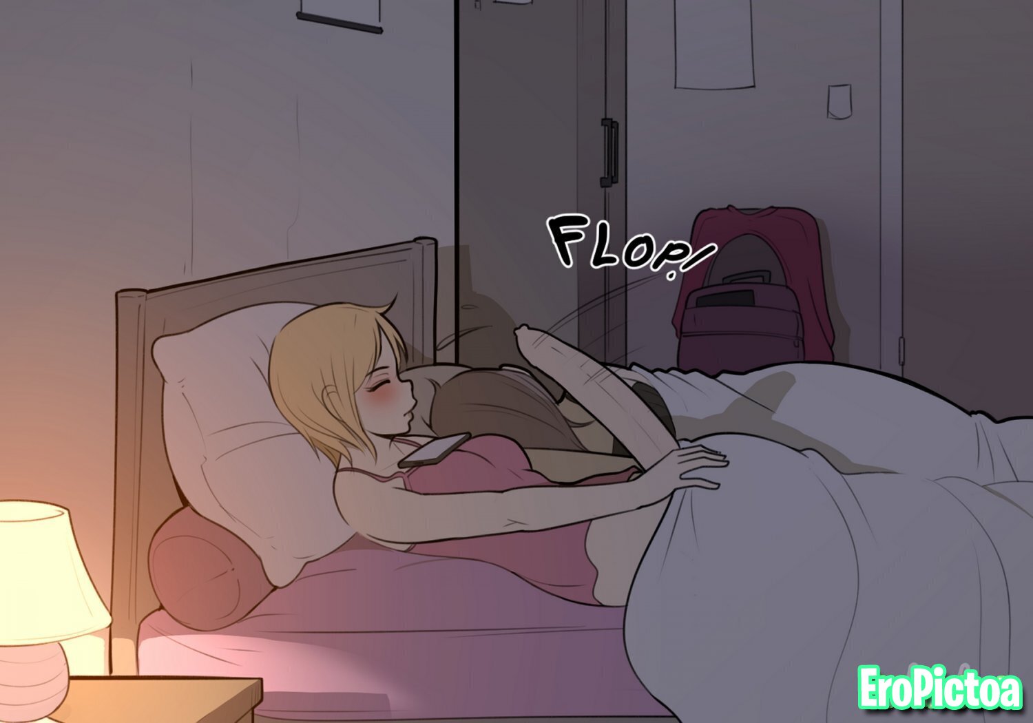 Nessie Sexting Alice At Night - Lewdua photo featuring Omegal