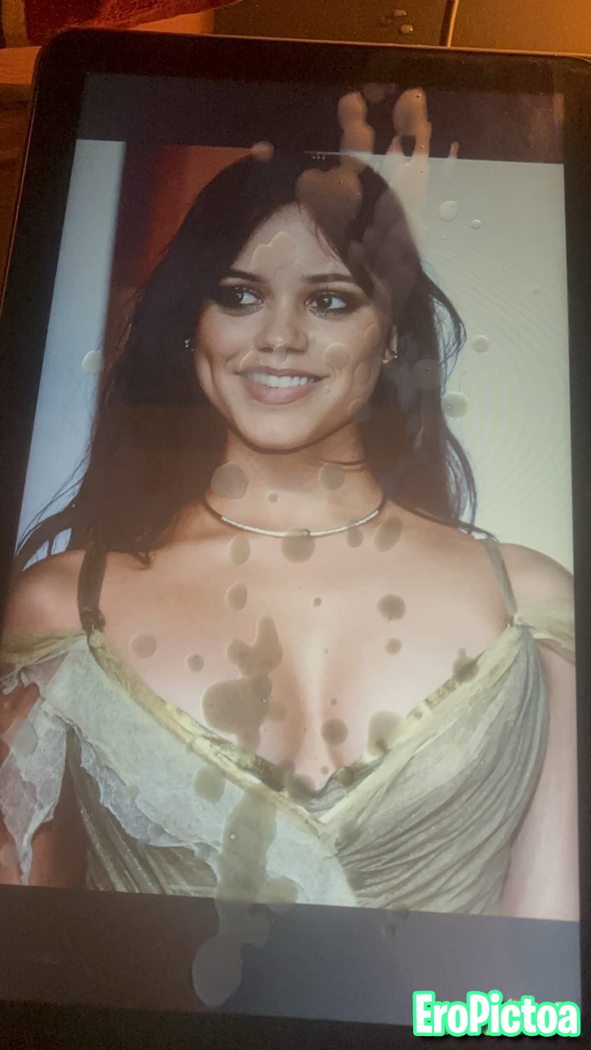 Jenna Ortega Cum Tribute photo featuring cum