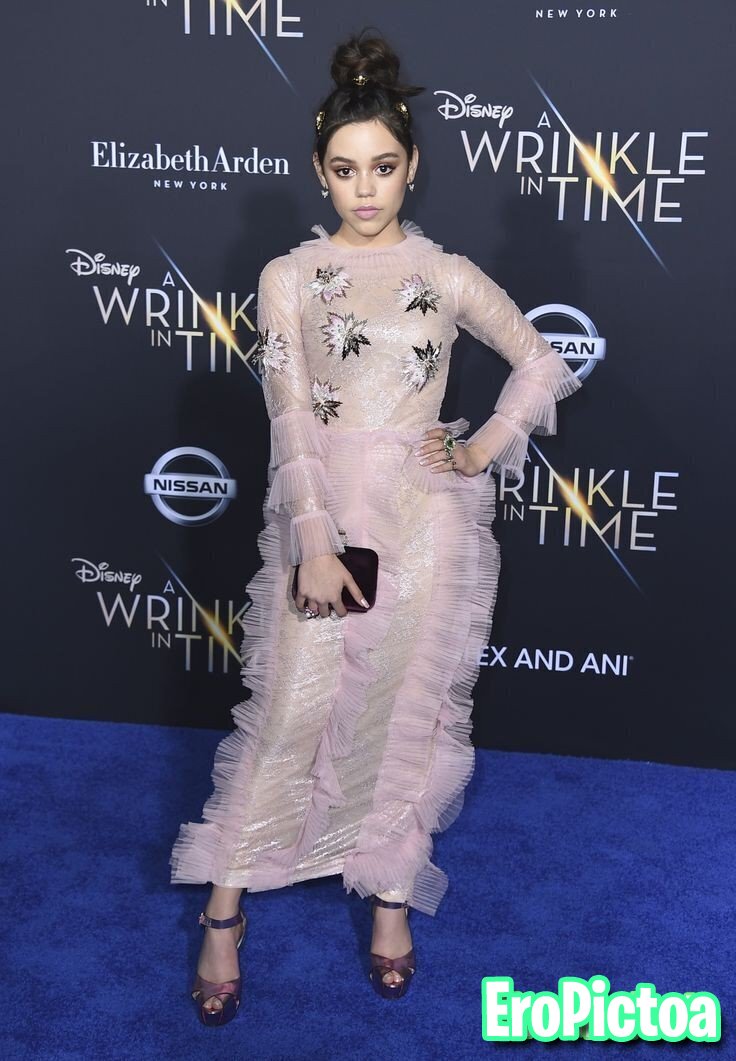 Jenna Ortega Seethrough dresses 🤤😍🍆 photo featuring Slutty
