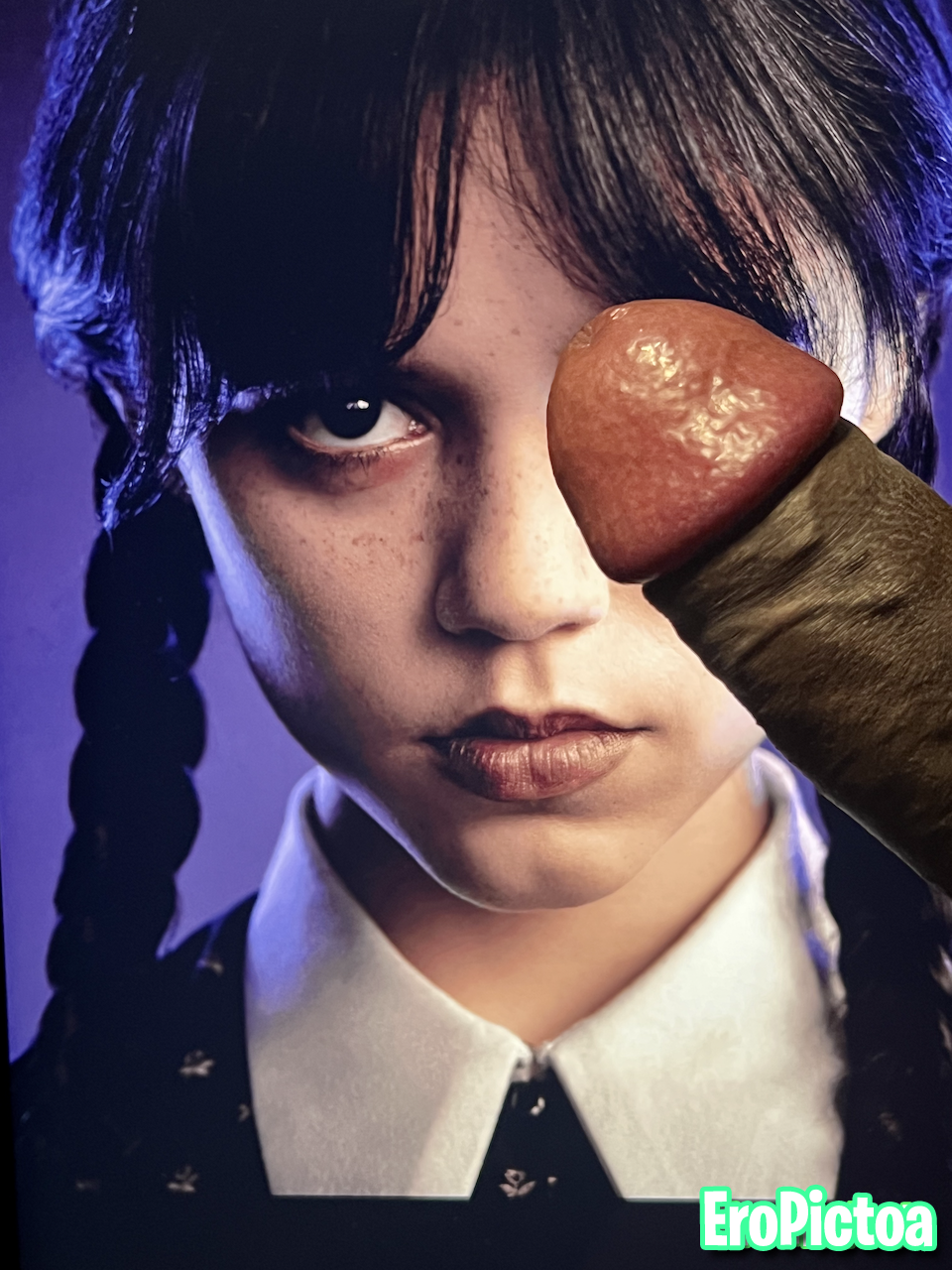 Jenna Ortega photo featuring cock