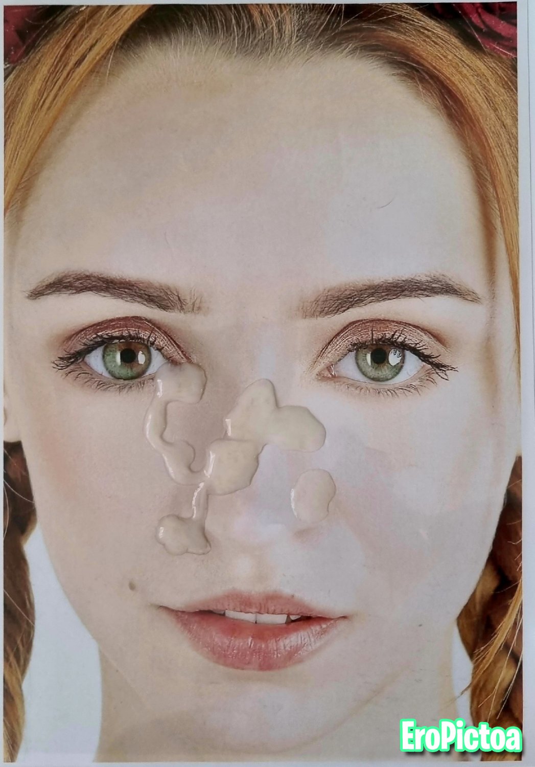 Model facial cum tribute photo featuring cum tribute - Part 3