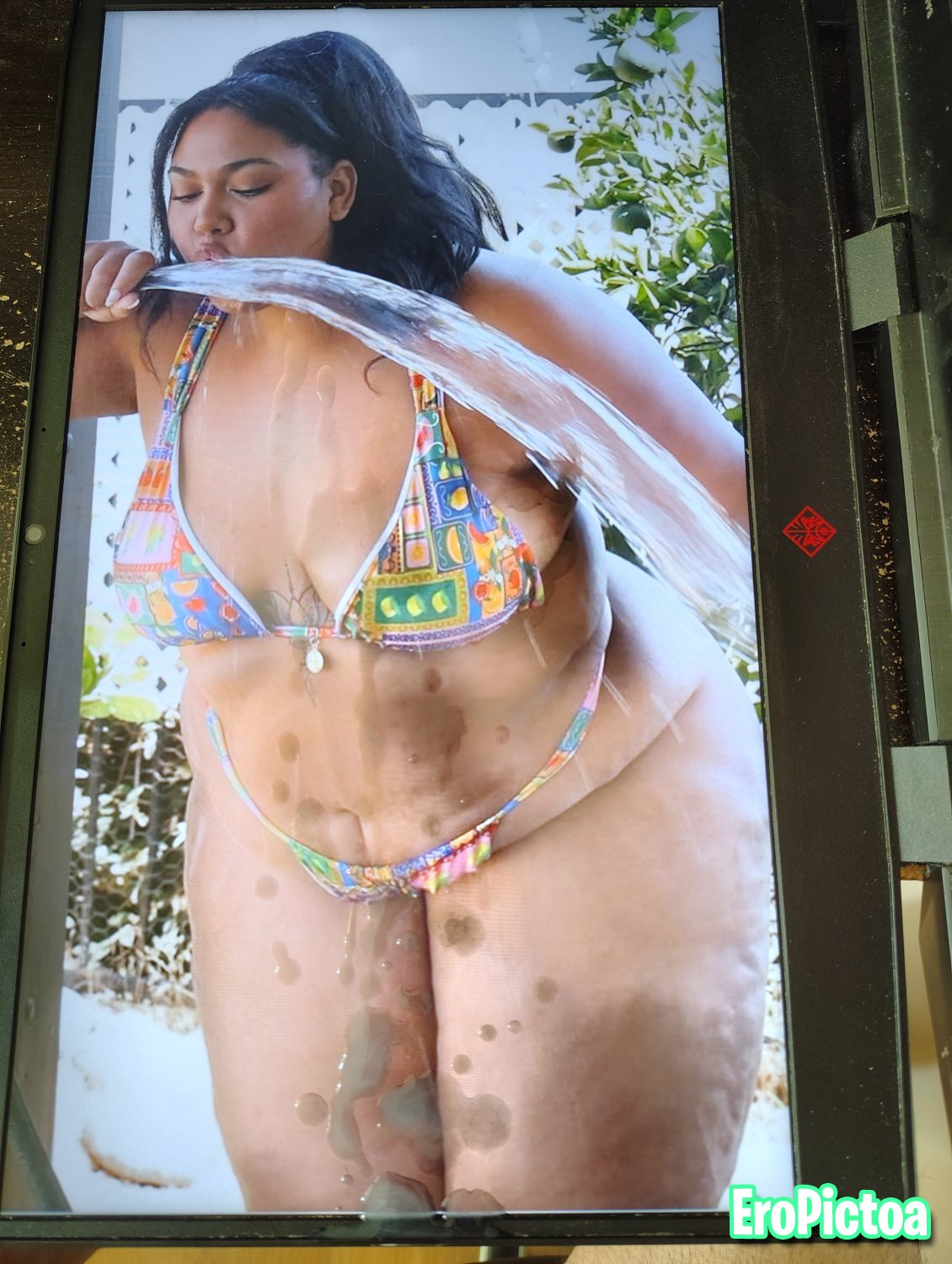 Bbw ig model cum tribute photo featuring Cum - Part 2