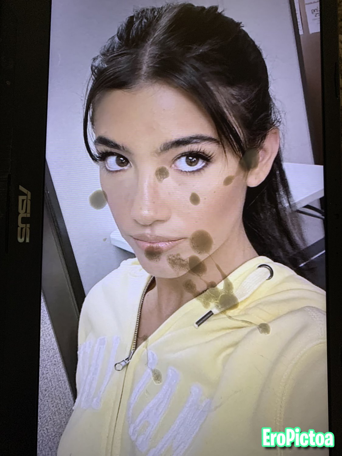 Charli cum tribute photo featuring bop - Part 2