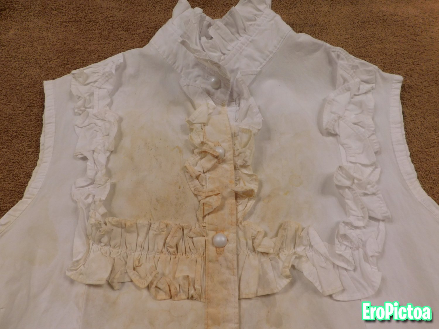 Blouse Bukkake 02 photo featuring cum - Part 17