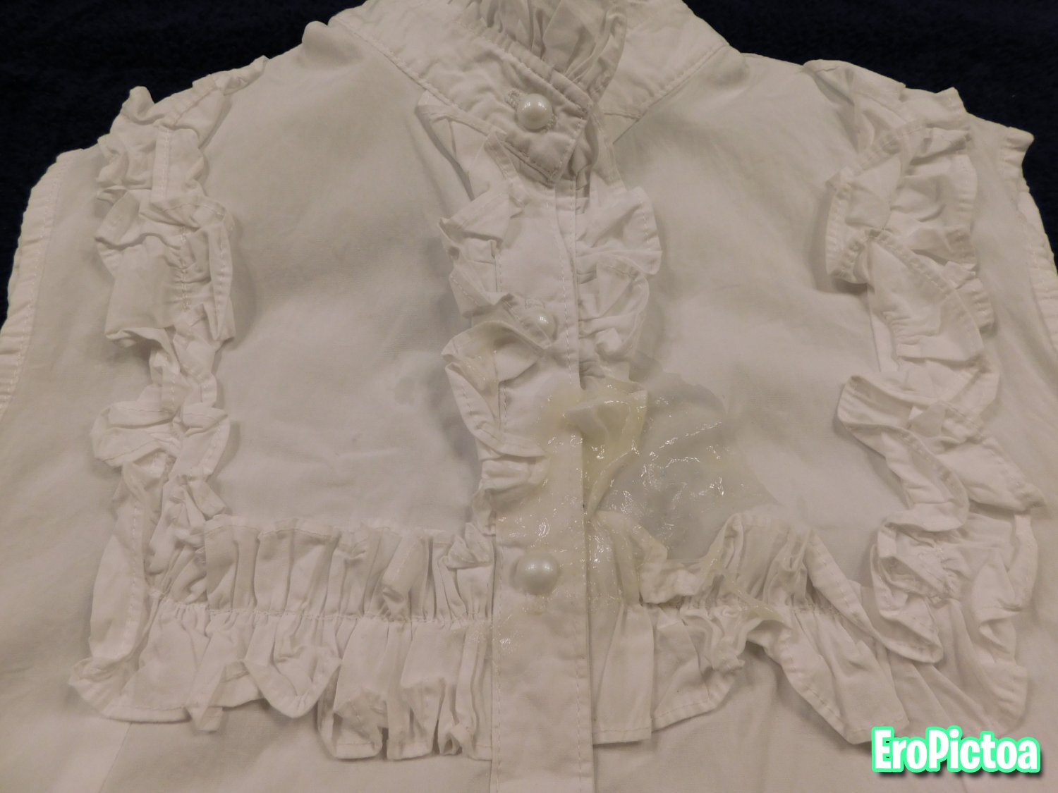 Blouse Bukkake 02 photo featuring bukkake - Part 9