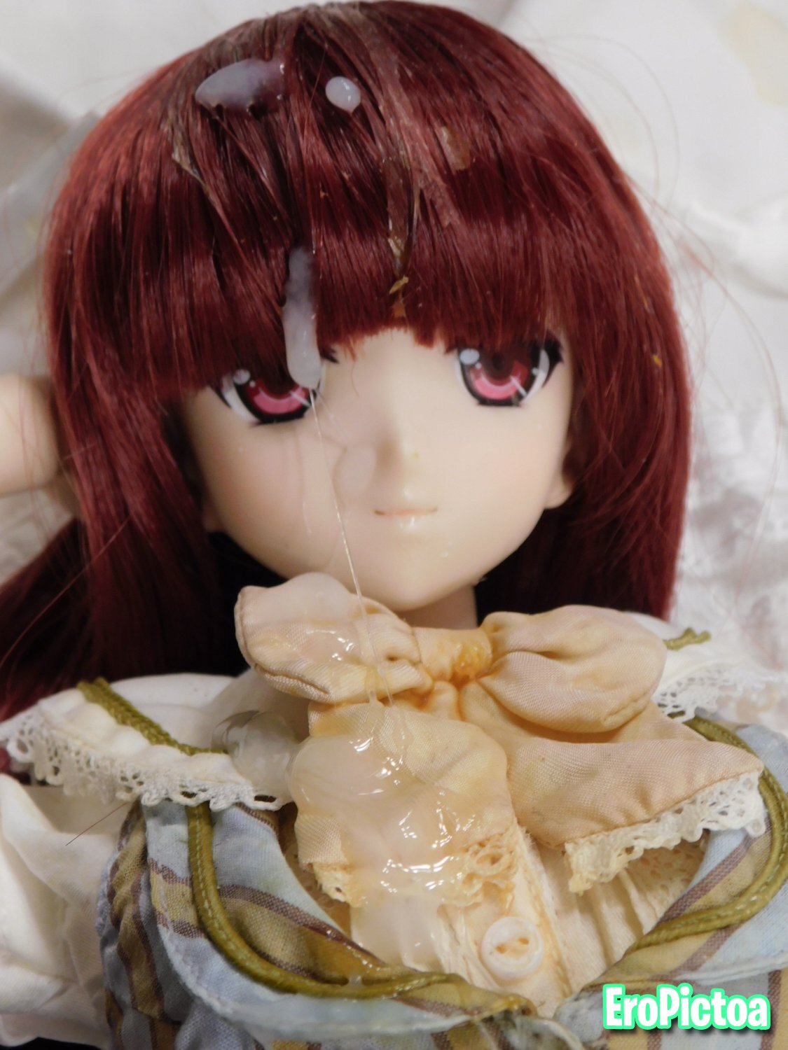 Yukari Doll Bukkake 05 photo featuring Cum on Clothes - Part 33