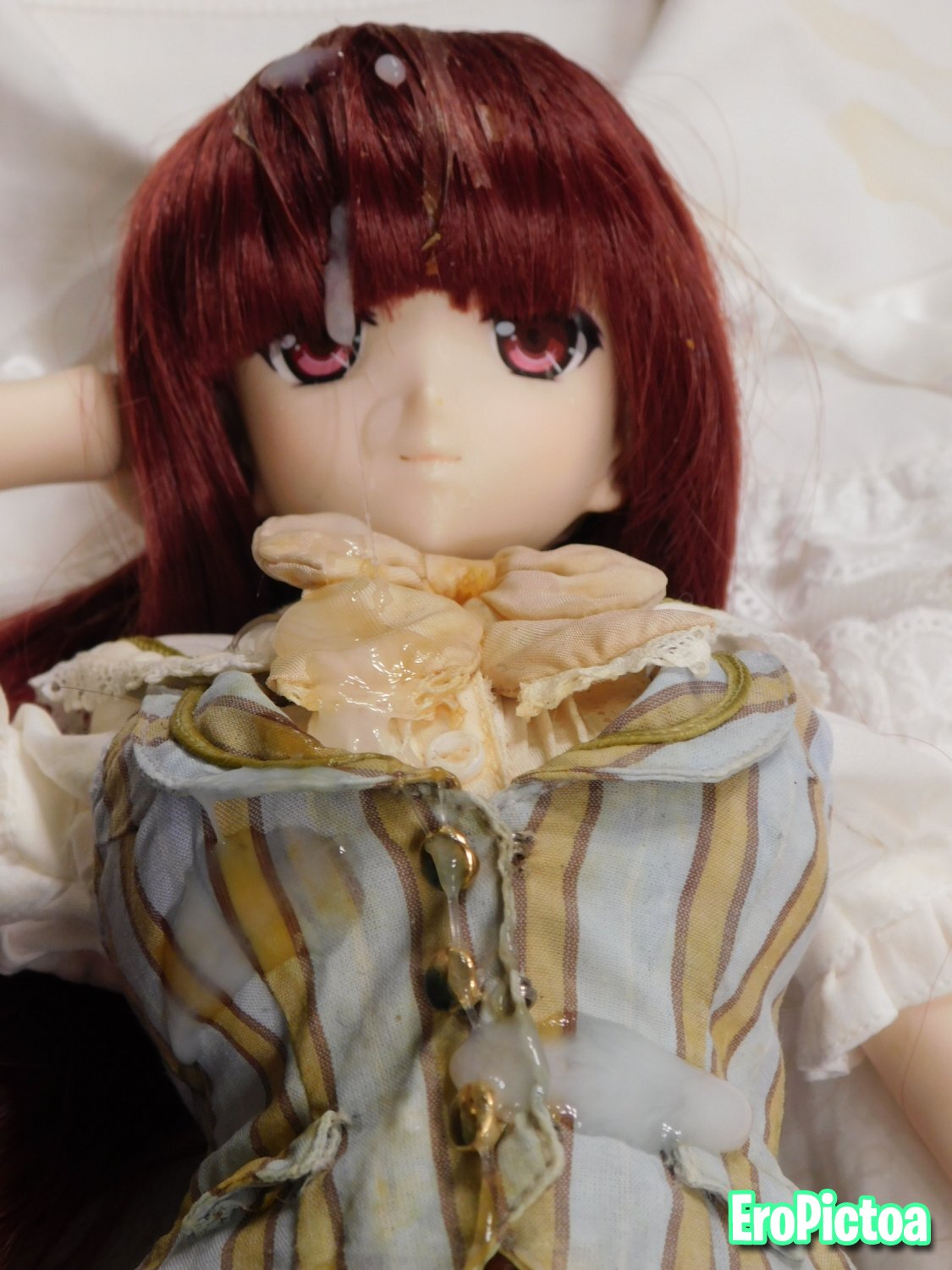 Yukari Doll Bukkake 05 photo featuring Cum Stains - Part 35