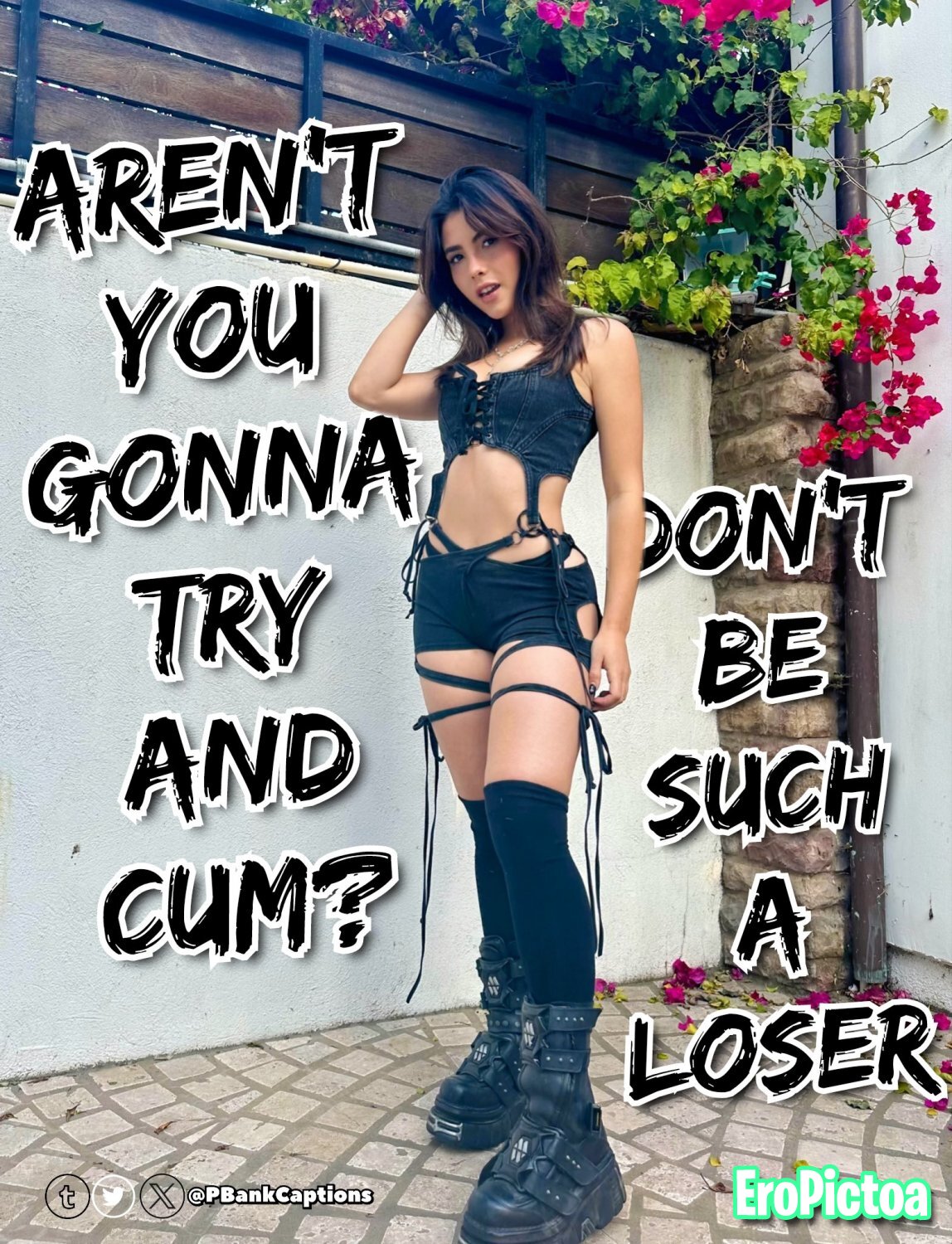 Gooner Captions 2 photo featuring Addict - Part 35