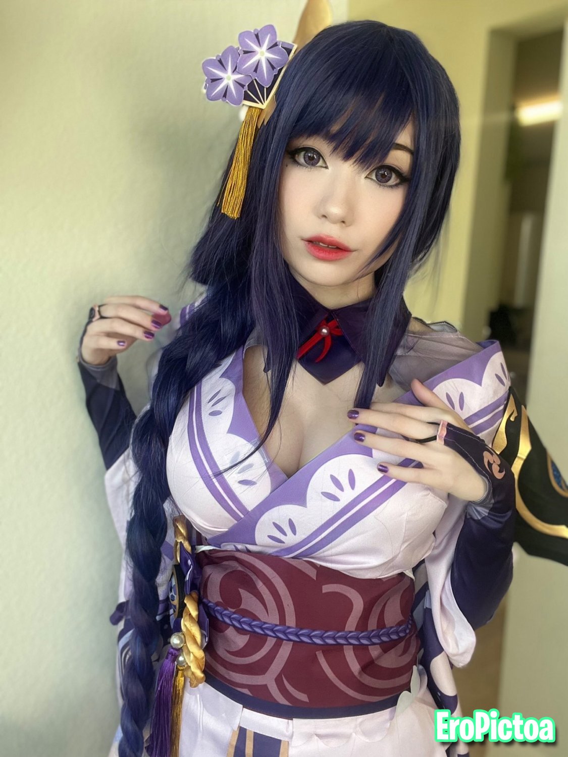 Asian Twitch streamer Em1ru 😍🍒 photo featuring Gooner