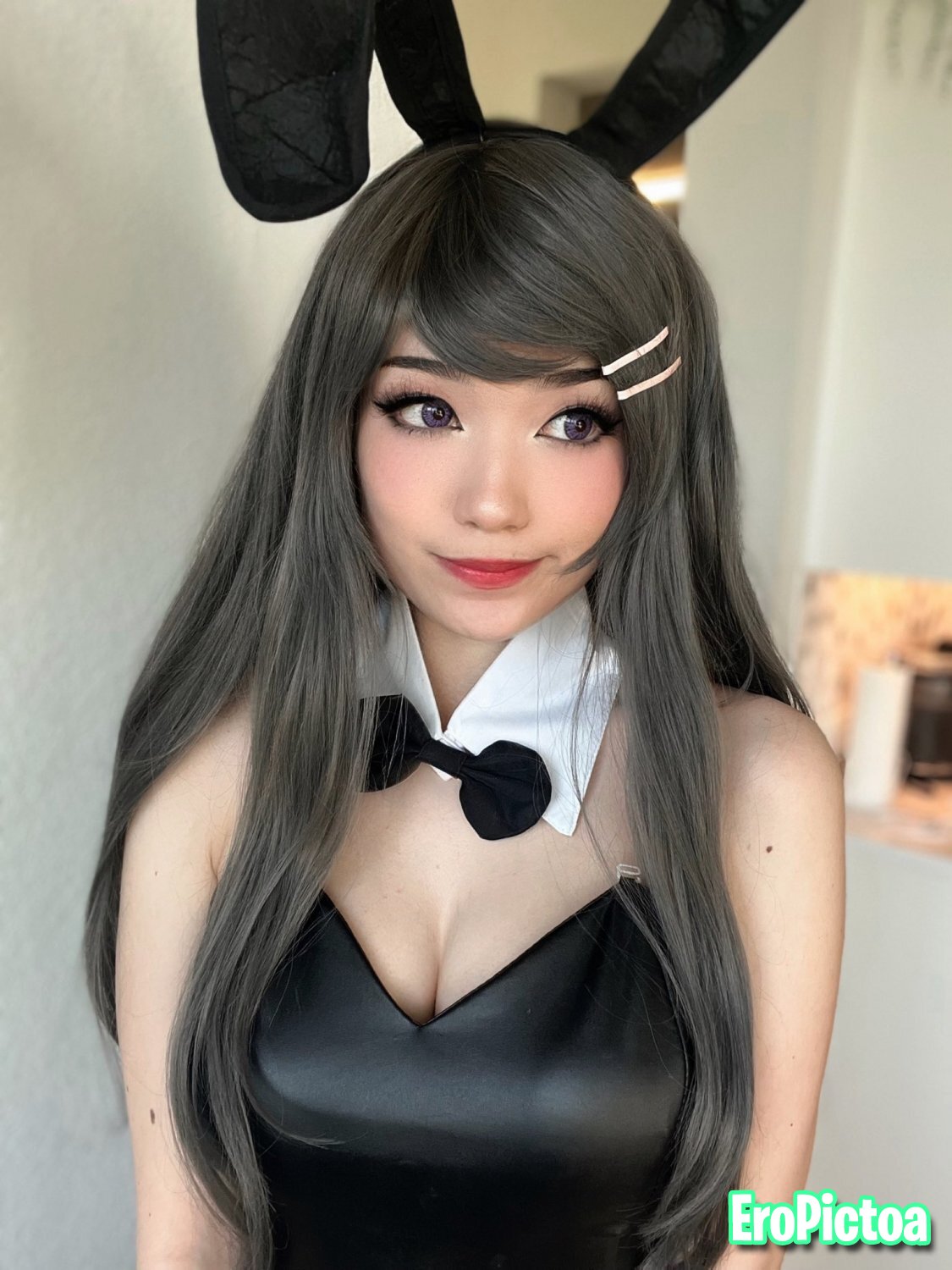 Asian Twitch streamer Em1ru 😍🍒 photo featuring 3m1