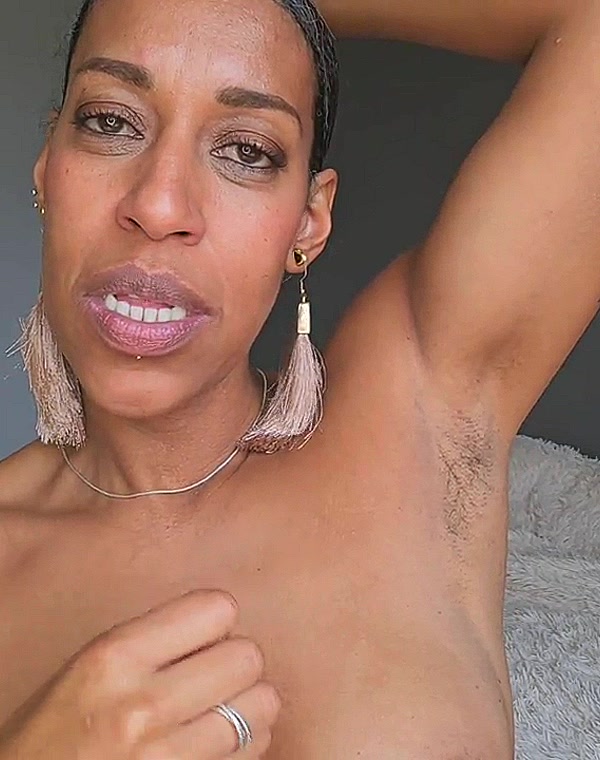 Thumbnail for Sexy Ebony milf armpit worship