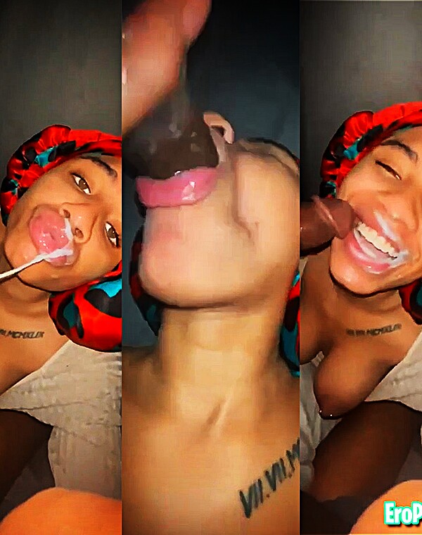 Thumbnail for lightskin throats BBC & gets her face painted 😩😩💦