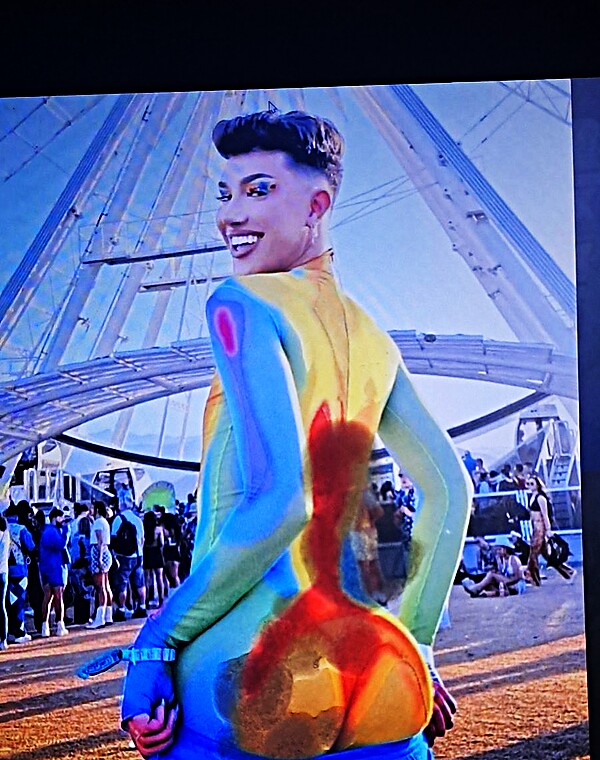 Thumbnail for Cumtribute for james charles' fat gay sissy tiktok ass!💦