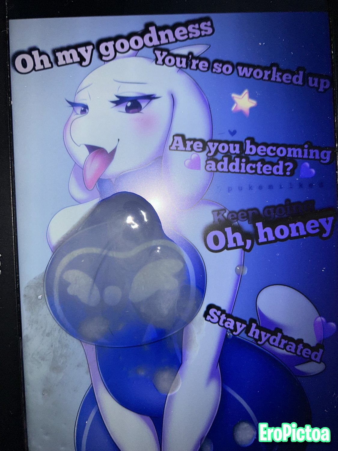 Toriel Cumtrib uwu photo featuring Jerk tribute - Part 2