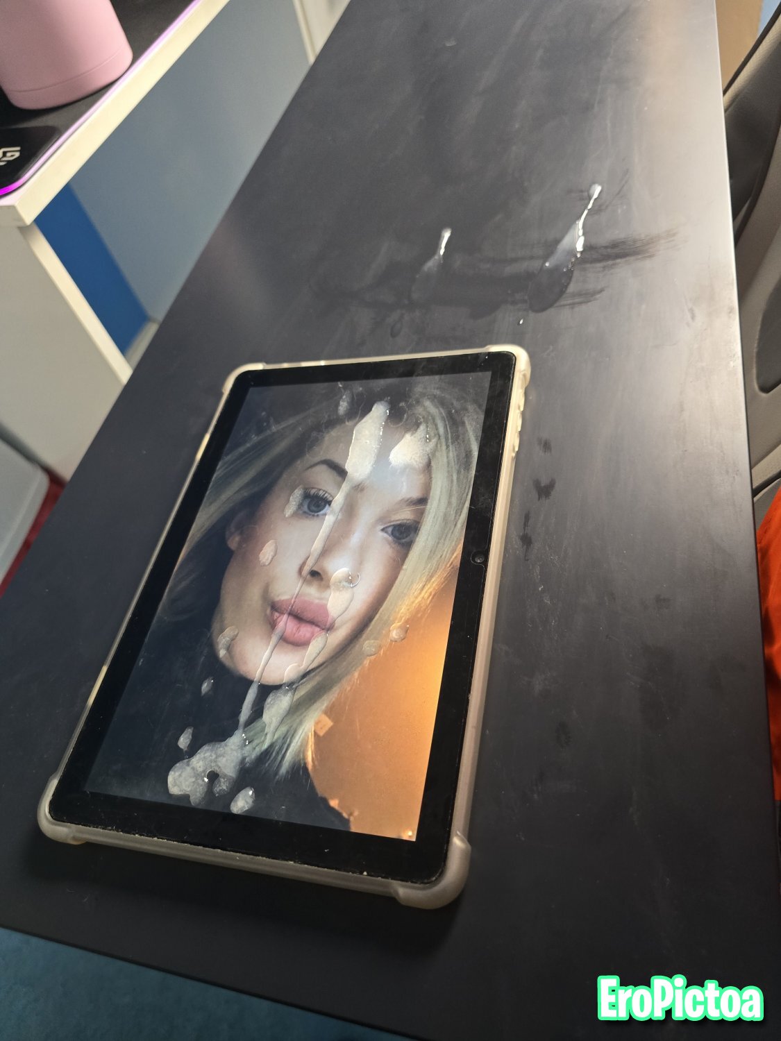 Cumtrib Blonde Slut photo featuring Tribute - Part 5