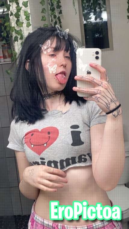 Cute Goth Girl photo featuring Small ass - Part 9