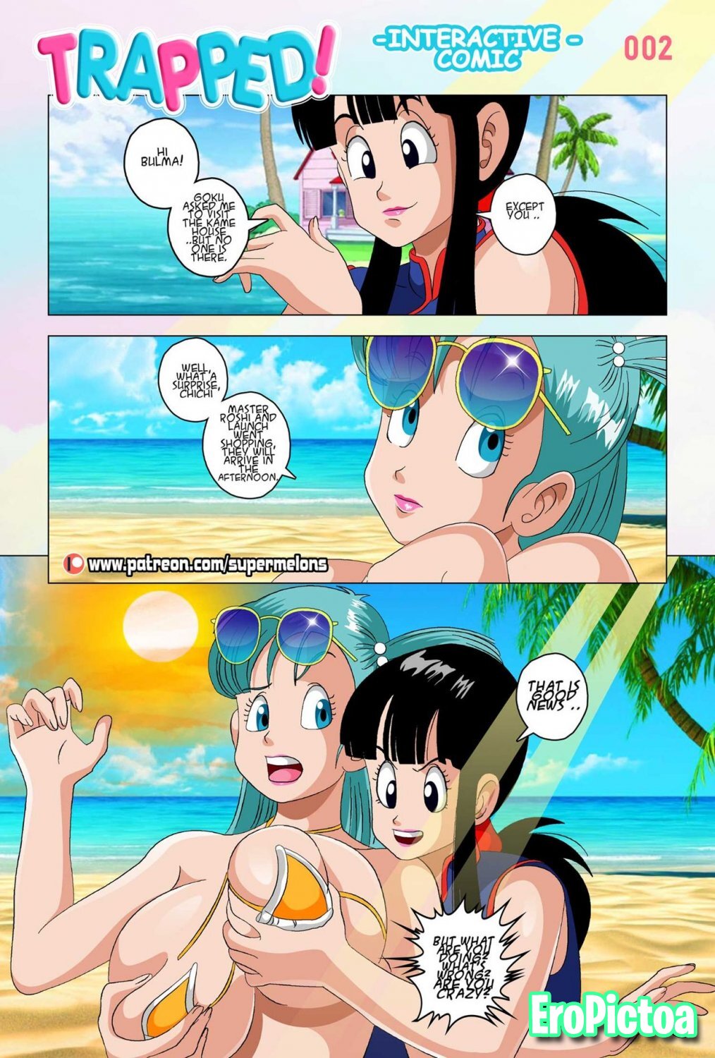DBZ Hentai Comic Trapped photo