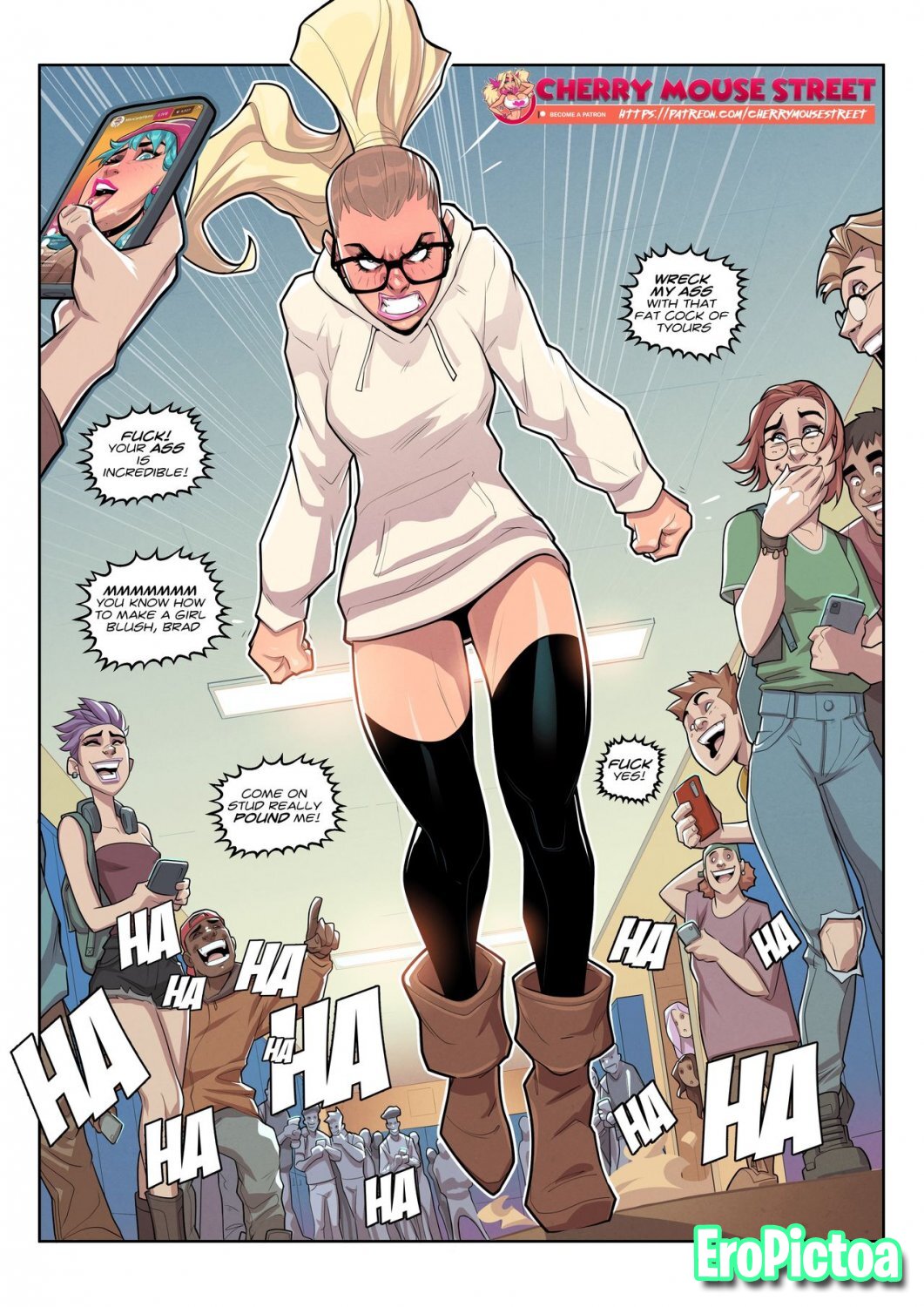 CMS trans comics photo featuring Anal - Part 10