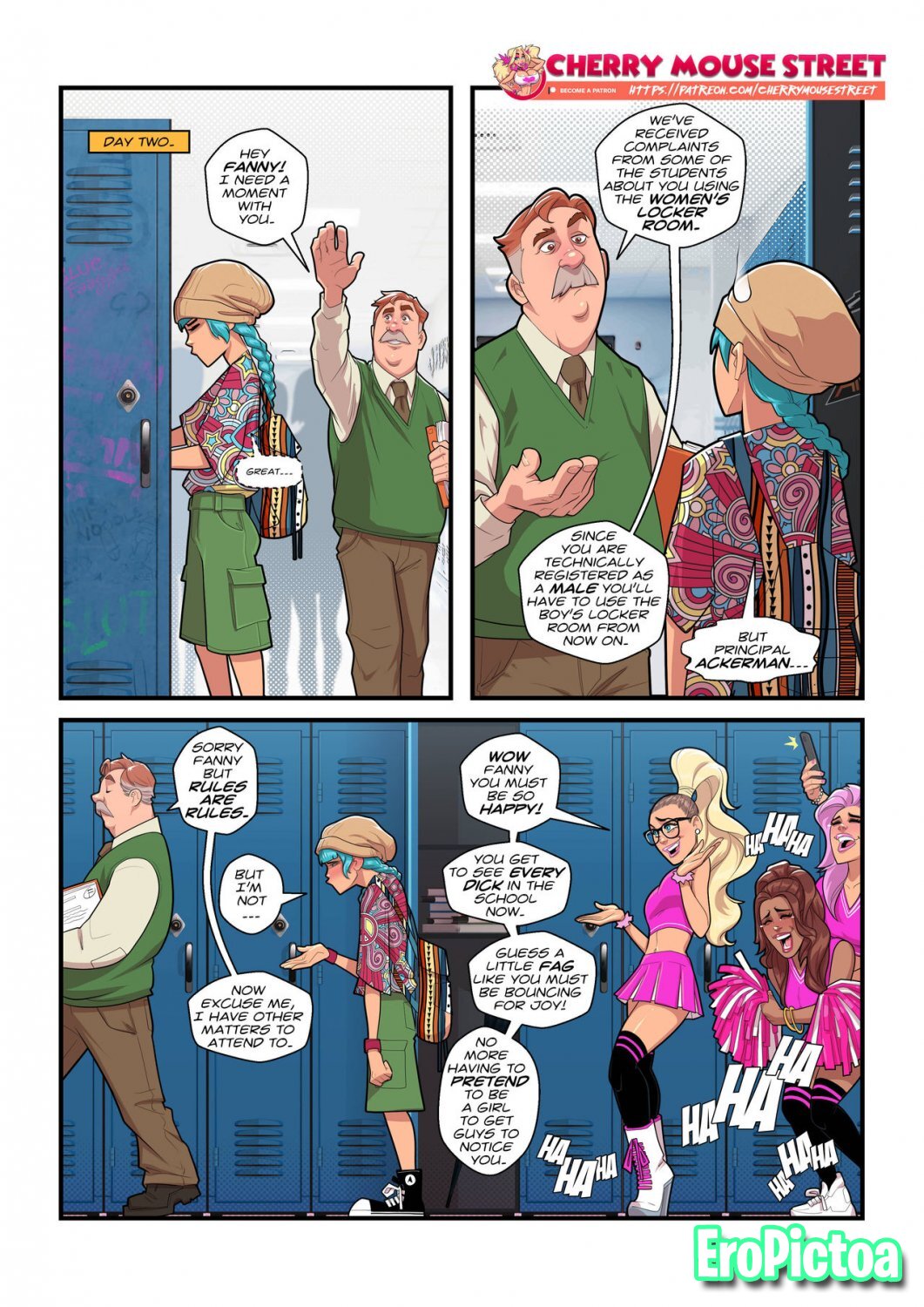 CMS trans comics photo featuring Tranny - Part 4