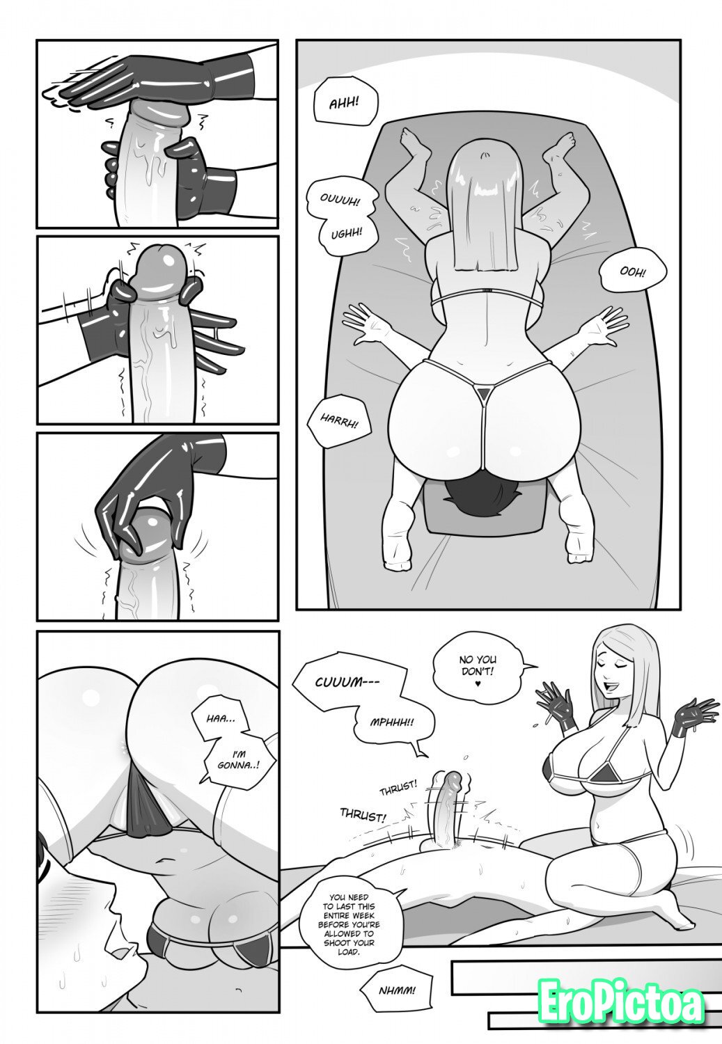Maya's Virgin Training (by Mare) - Comic photo featuring Little dick - Part 18