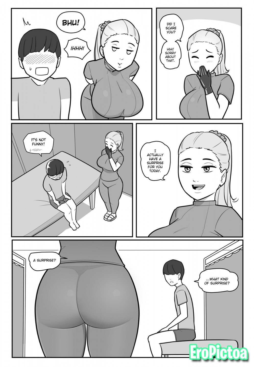 Maya's Virgin Training (by Mare) - Comic photo featuring Teach to Ejaculate boy virgin - Part 21