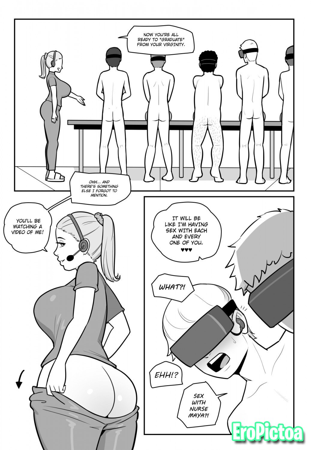 Maya's Virgin Training (by Mare) - Comic photo featuring Virgin boy training - Part 26