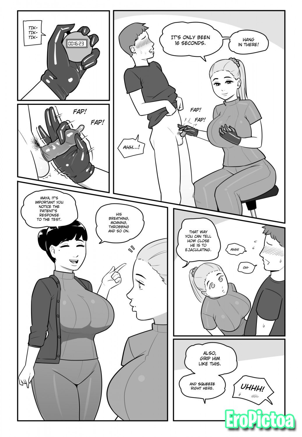 Maya's Virgin Training (by Mare) - Comic photo featuring Virgin boy training - Part 5