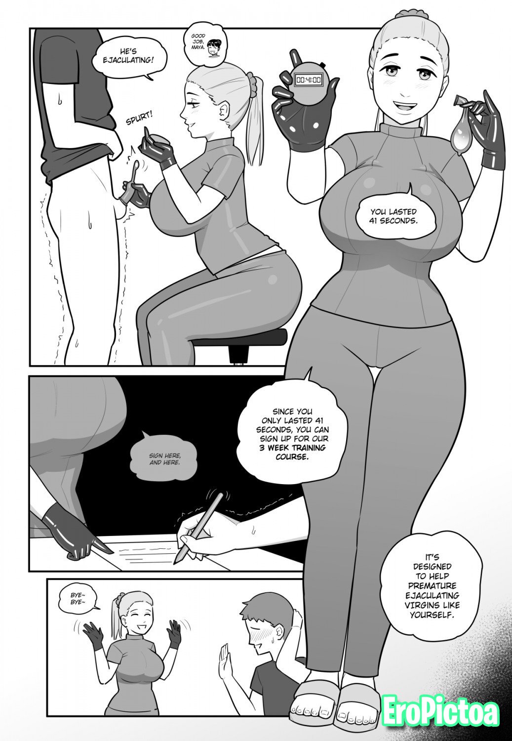 Maya's Virgin Training (by Mare) - Comic photo featuring Sex Training - Part 6