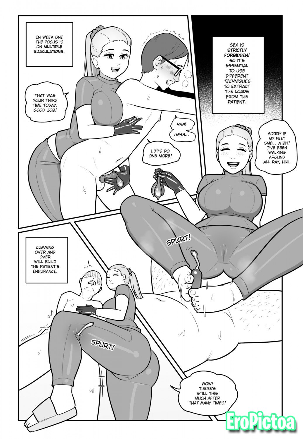 Maya's Virgin Training (by Mare) - Comic photo featuring Sph comic - Part 9