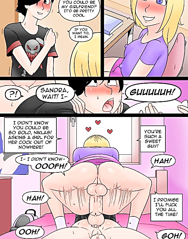 Thumbnail for Trans Girl Fuck to a Boy Comic