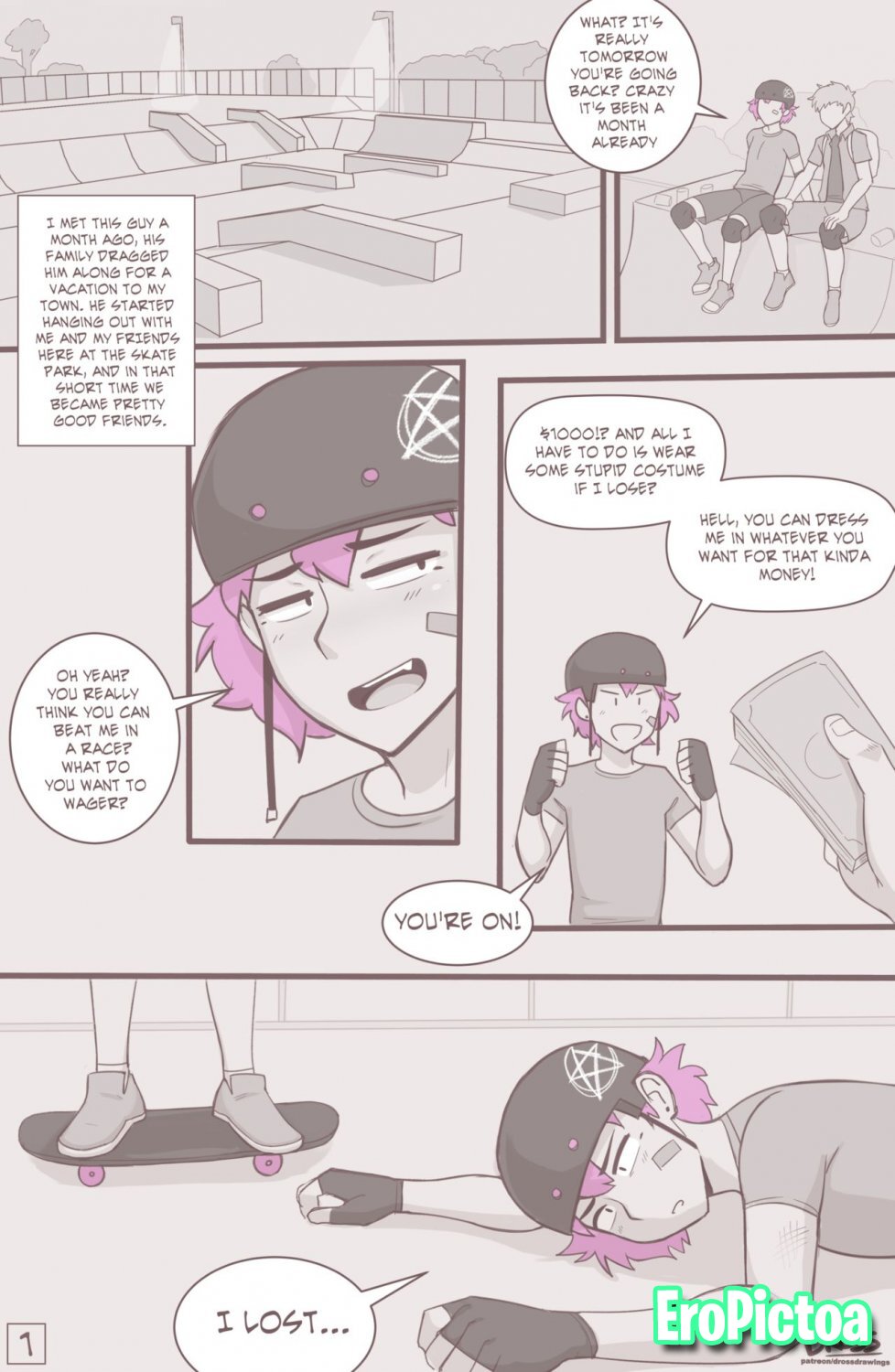 Hot trap comic💕 photo featuring femboy - Part 2