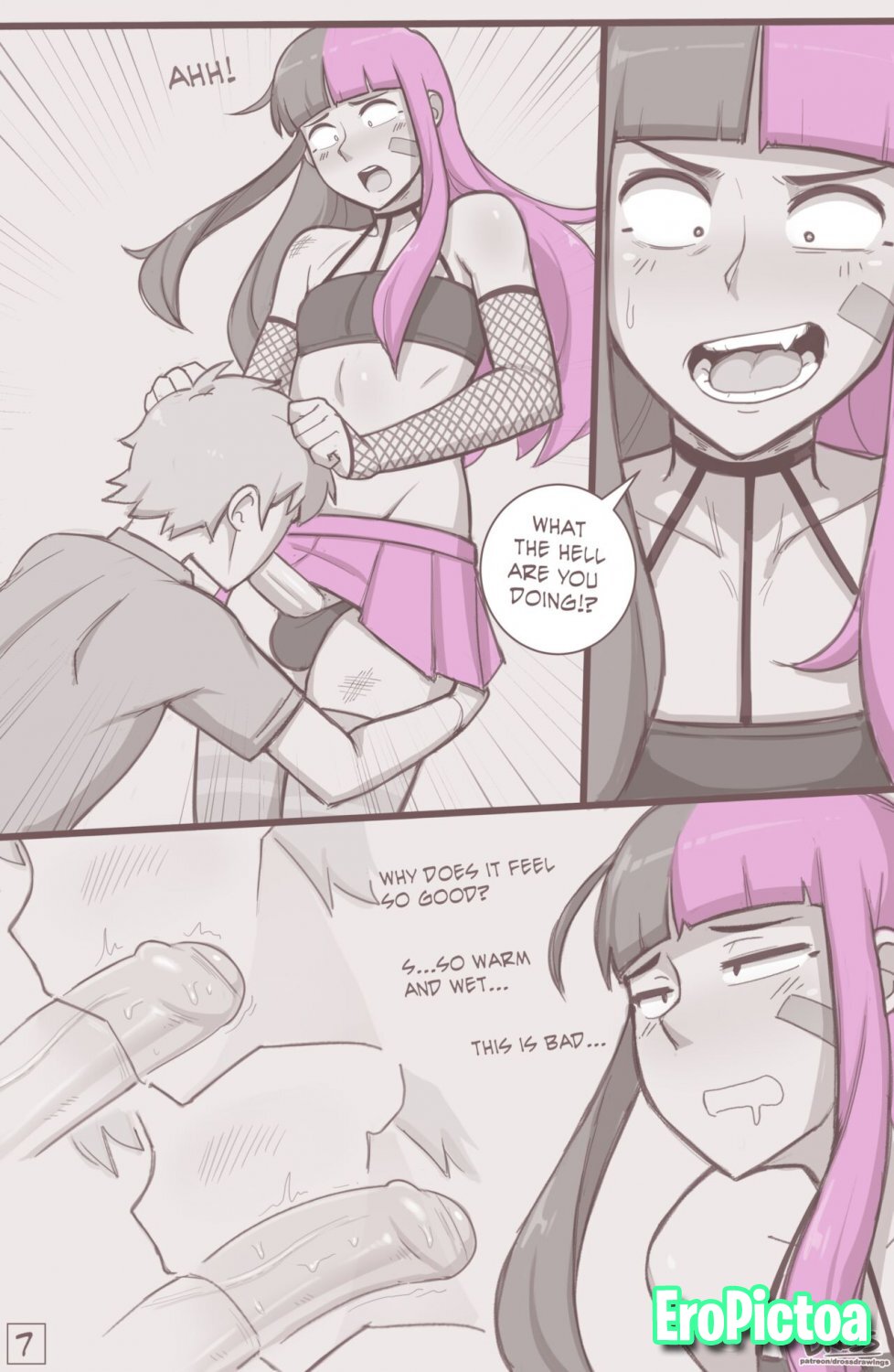 Hot trap comic💕 photo featuring Comic - Part 9