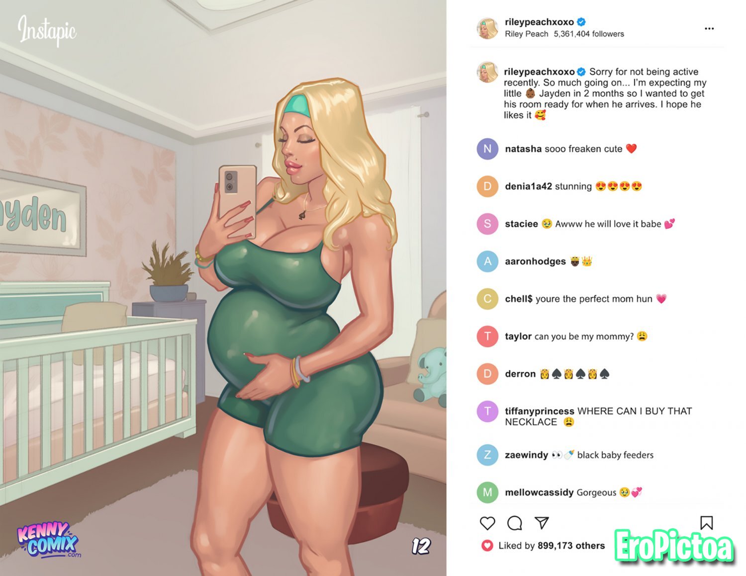 [comic] thirst trap photo featuring Interracial - Part 30