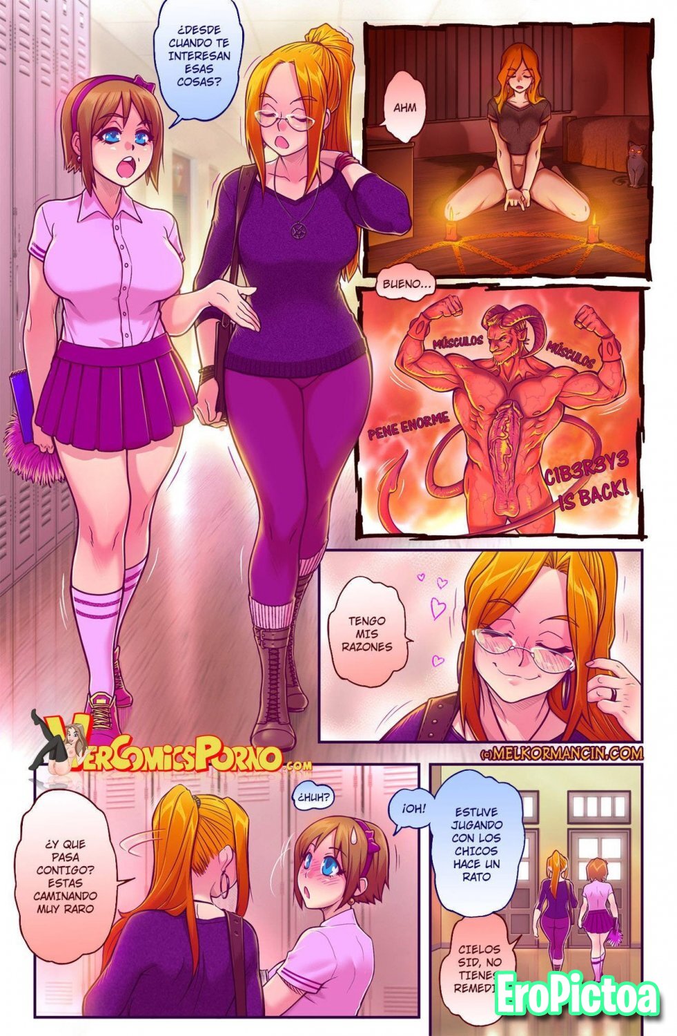 [comic] chloe (english - español) photo featuring hugeass