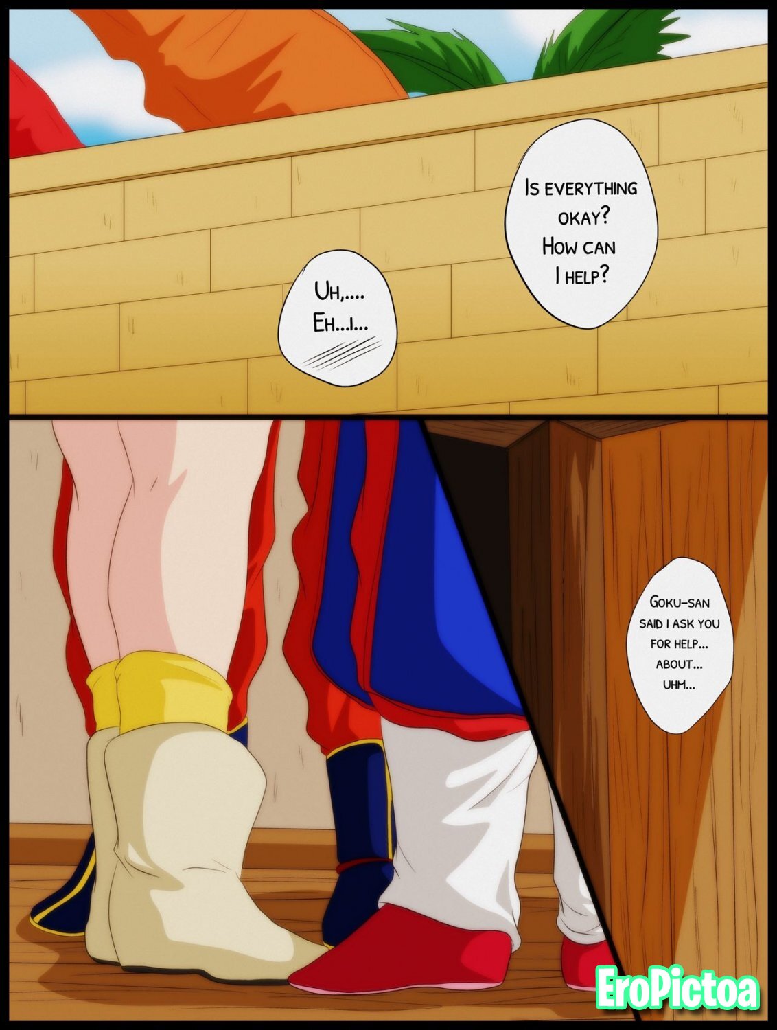 DBZ Hentai Comic Welcome photo - Part 2 DBZ Hentai Comic Welcome photo - Part 2