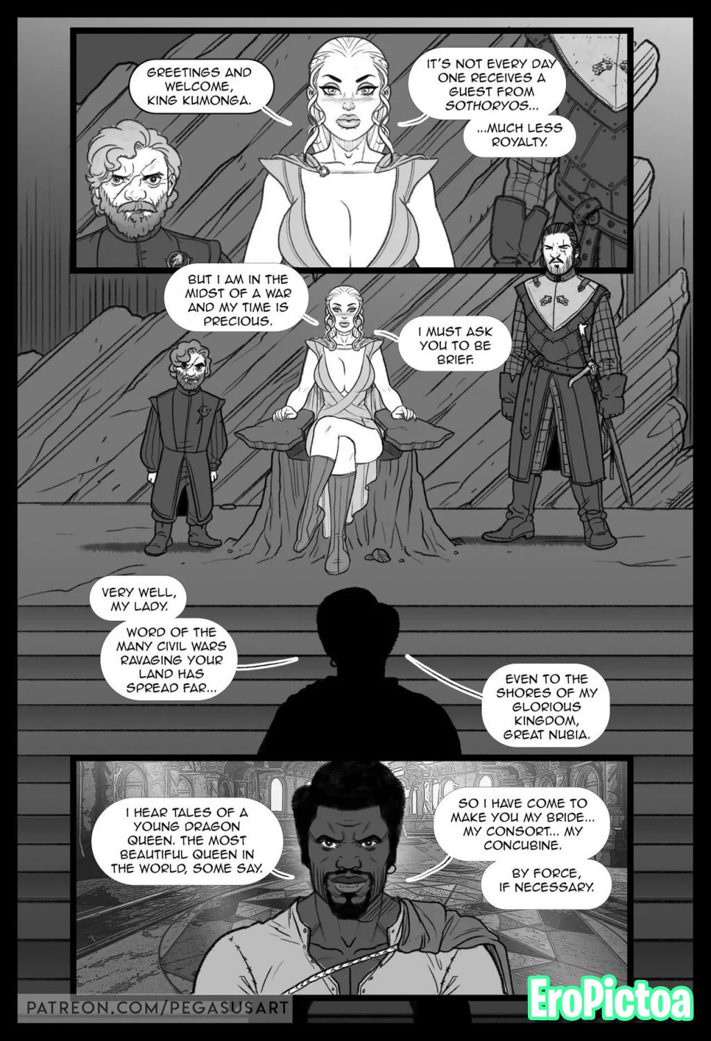[comic] game of thrones blacked photo featuring hentai - Part 2