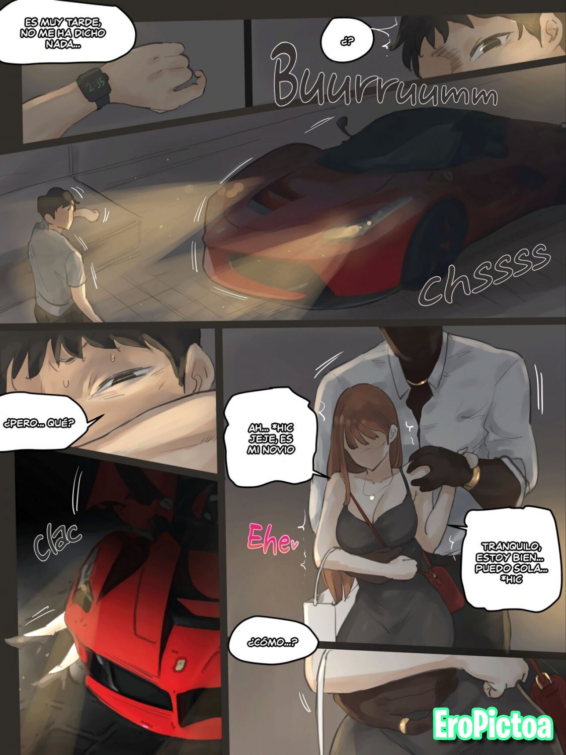 [comic] TOUCH (español) photo featuring hugeass - Part 13