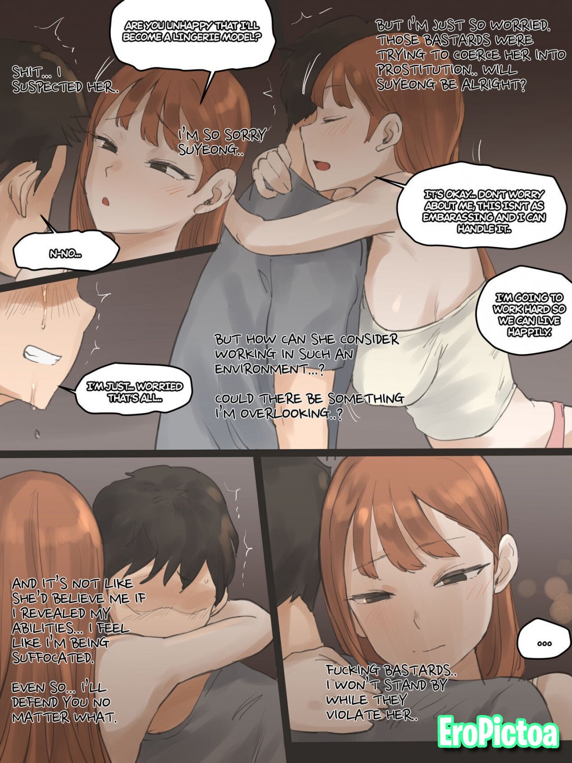 [comic] TOUCH (english) photo featuring cum - Part 20