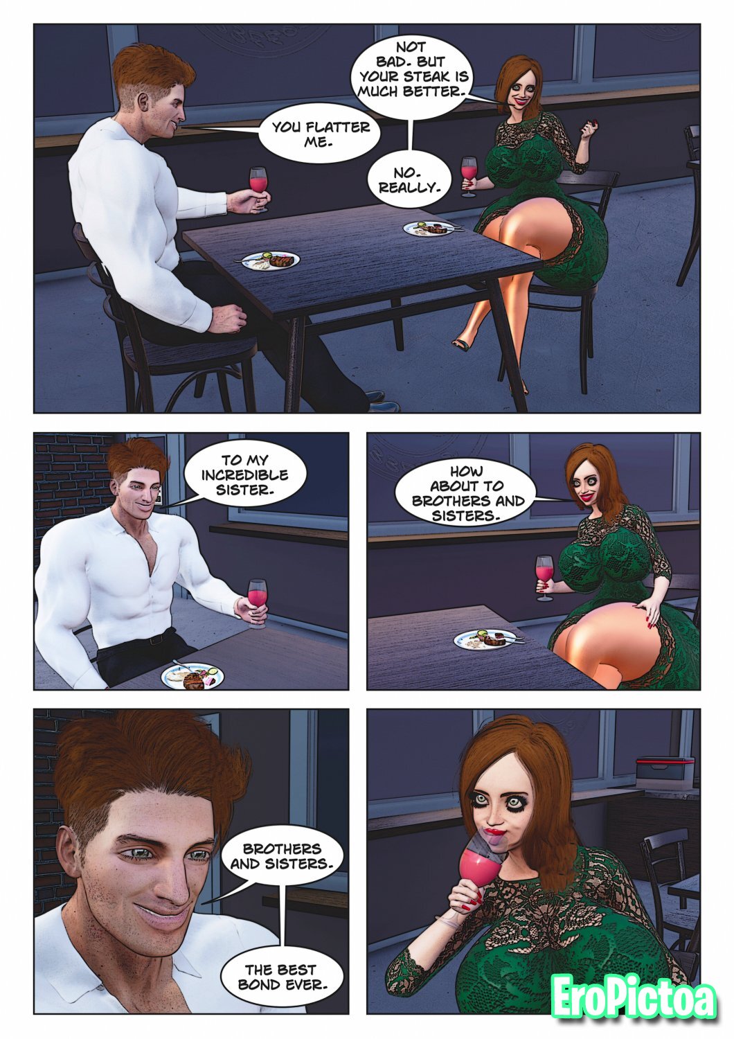 Sibs - Issue 1 - Crust Comics photo featuring siblings - Part 15