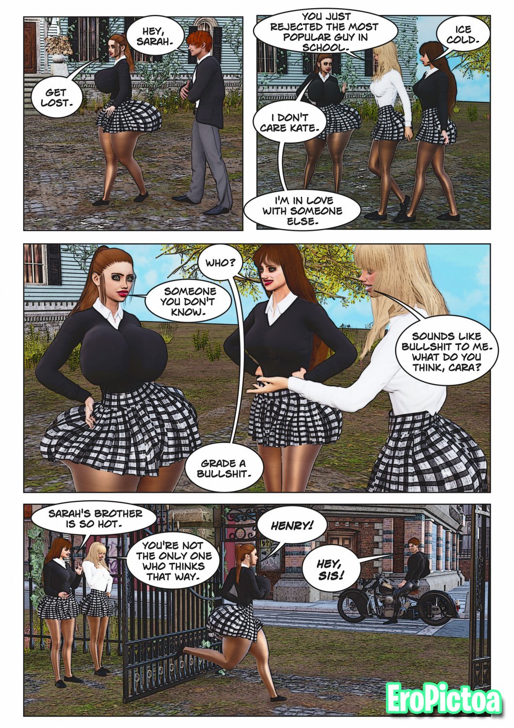 Sibs - Issue 1 - Crust Comics photo featuring sister - Part 2