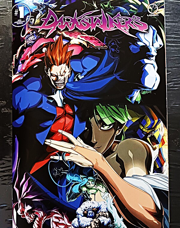 Thumbnail for Lust for Physical Media - Udon Darkstalkers Comic (condom cum)