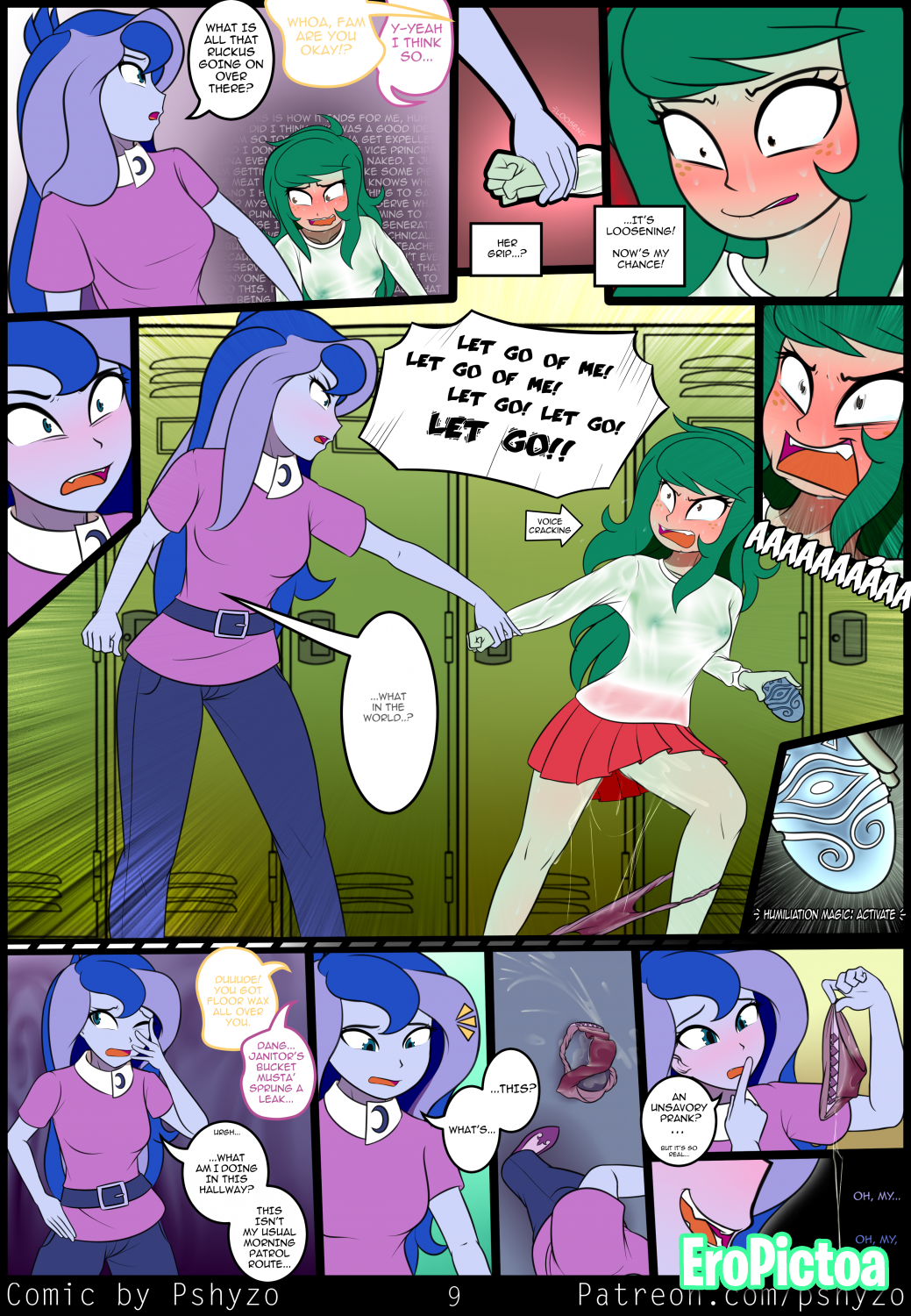 enf comic [read up] photo featuring mlp
