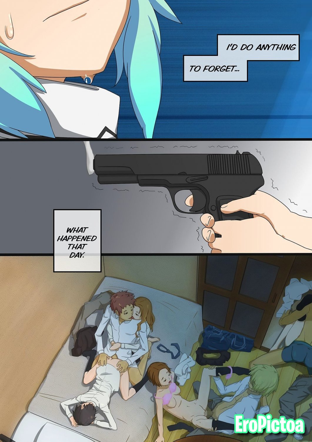 Sinon comic (words) photo - Part 3