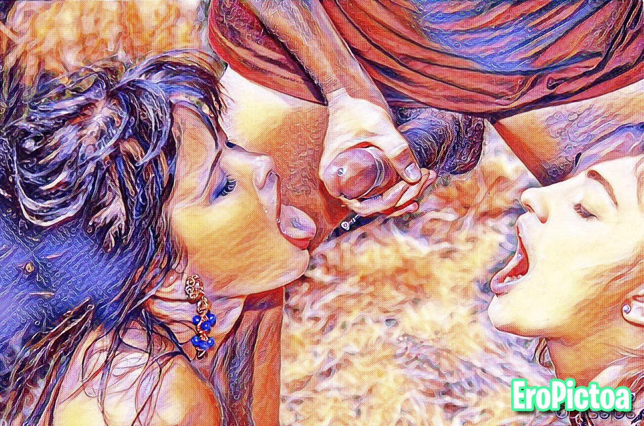 ComicBook Psychedelic Porn Art 01 photo featuring Cum on face - Part 17