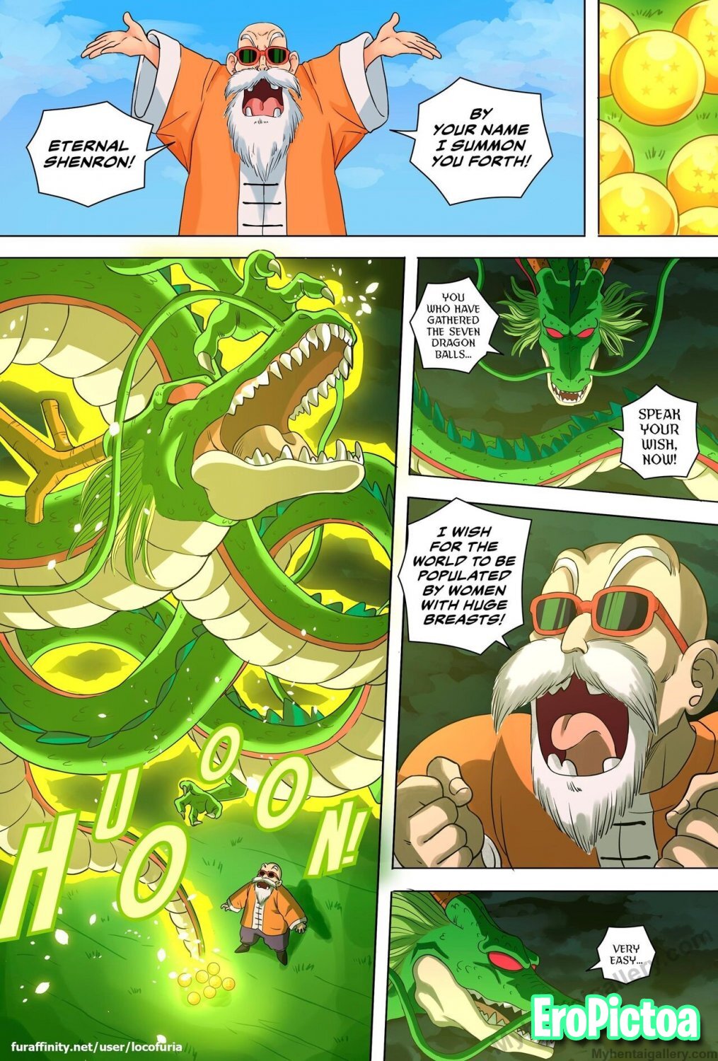 Dbz Wrong Wish 2 photo featuring Comic