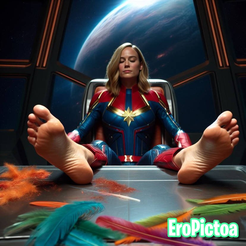 Captain Marvel Feet photo featuring comics - Part 1