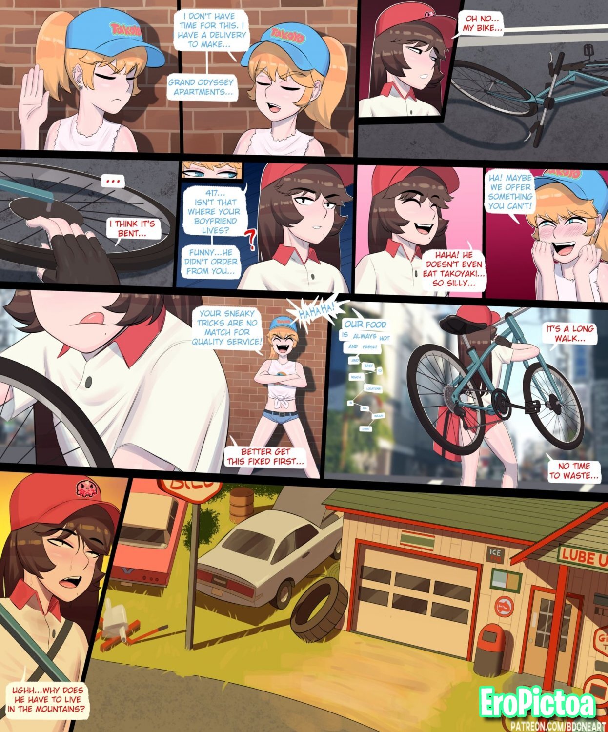 Femboy uber eats 1💕 photo featuring hentai - Part 10