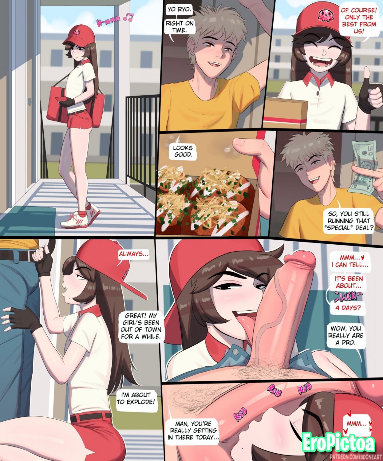 Femboy uber eats 1💕 photo featuring gay - Part 2