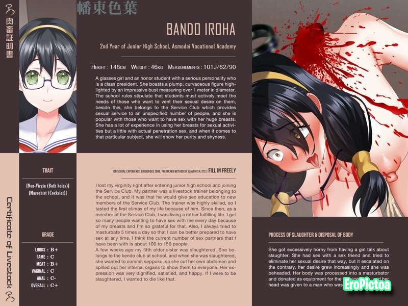 Slave death anime photo featuring comic
