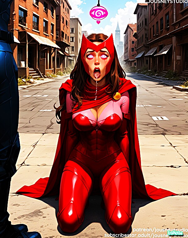 Thumbnail for Scarlet Witch - real, deep fake, hentai
